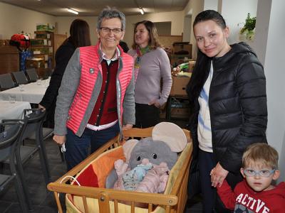 Ukraine Sammlung im Gemeindehaus