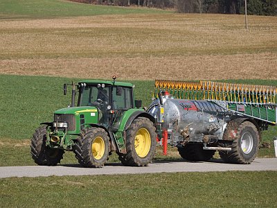 Guellefass mit Schleppschuhtechnik