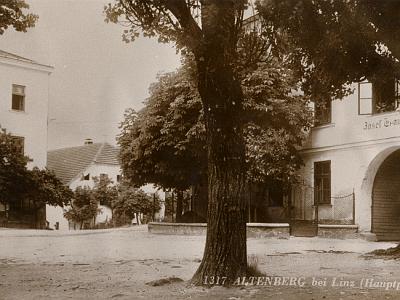 010 Altenberg Ortsplatz 1937