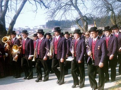 033  Musikkapelle 1978 in der Linzerstr.