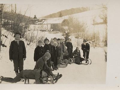 015 Rodelpartie Schulklasse