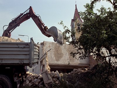 1977 Pfarrheim Abbruch 02