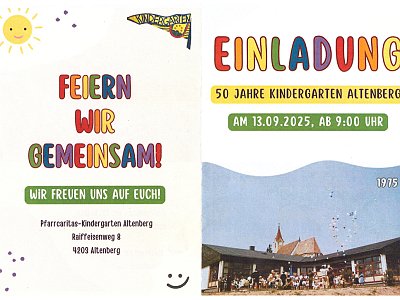 50 Jahre Altenberger Kindergarten